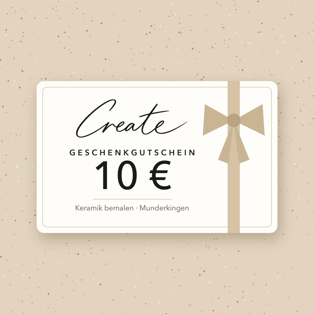 Geschenkgutschein Create Munderkingen