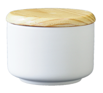 [DOHOM] Dose mit Holzdeckel medium ø 10,5, H 8 cm